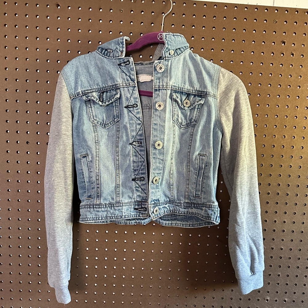 Cropped Jean Jacket